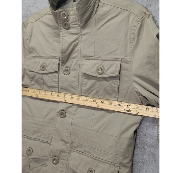 Design Style DS Mens Trapper Jacket Cargo Size 48 Designer Hunting Small Tan - Picture 4 of 12